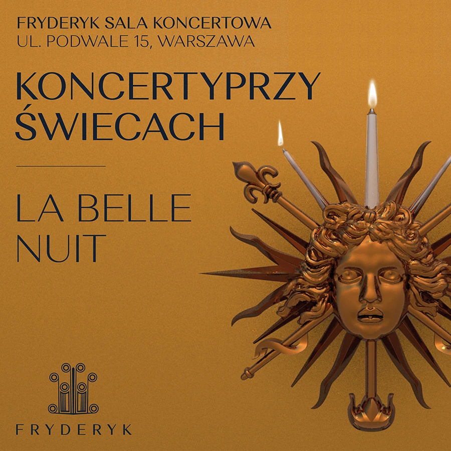 Magiczny Koncert przy Świecach "La Belle Nuit" we Wrześniu 2026 w Warszawie